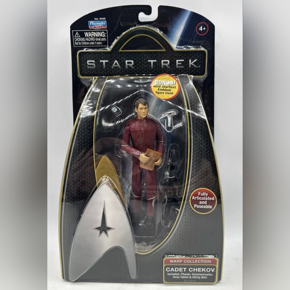 Star Trek Warp Collection 6” Cadet Chekov 2009